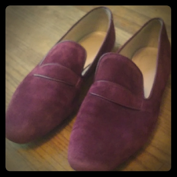 J. Crew Shoes - J.Crew Suede Smoking Slippers